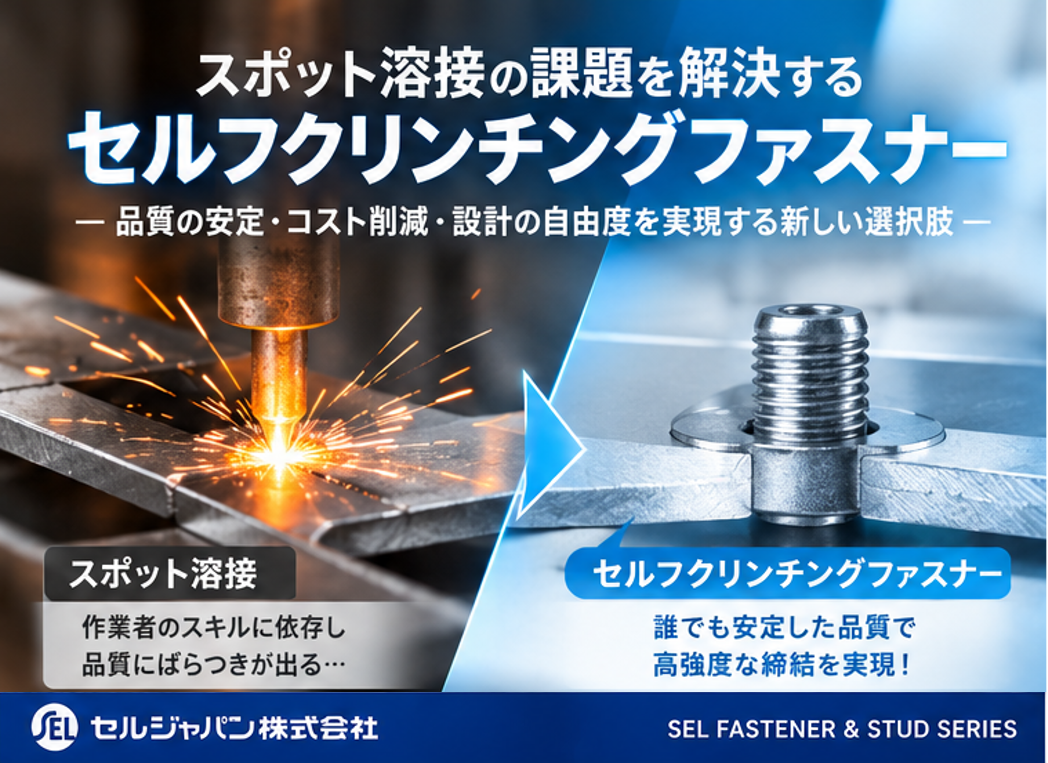筐体設計で見直したい締結方法｜スポット溶接とセルフクリンチングファスナーの選定ポイント